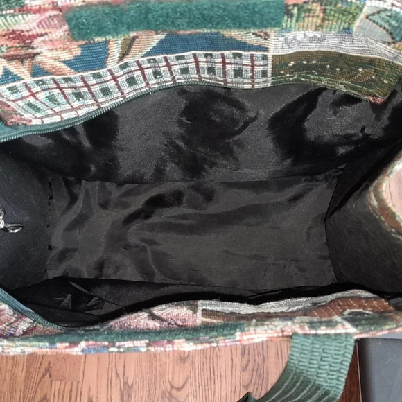 Mallard & Sunflowers Needlepoint Tote - Picture 5 of 6